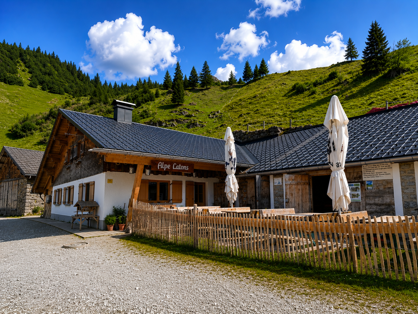 alpe latons gebäude